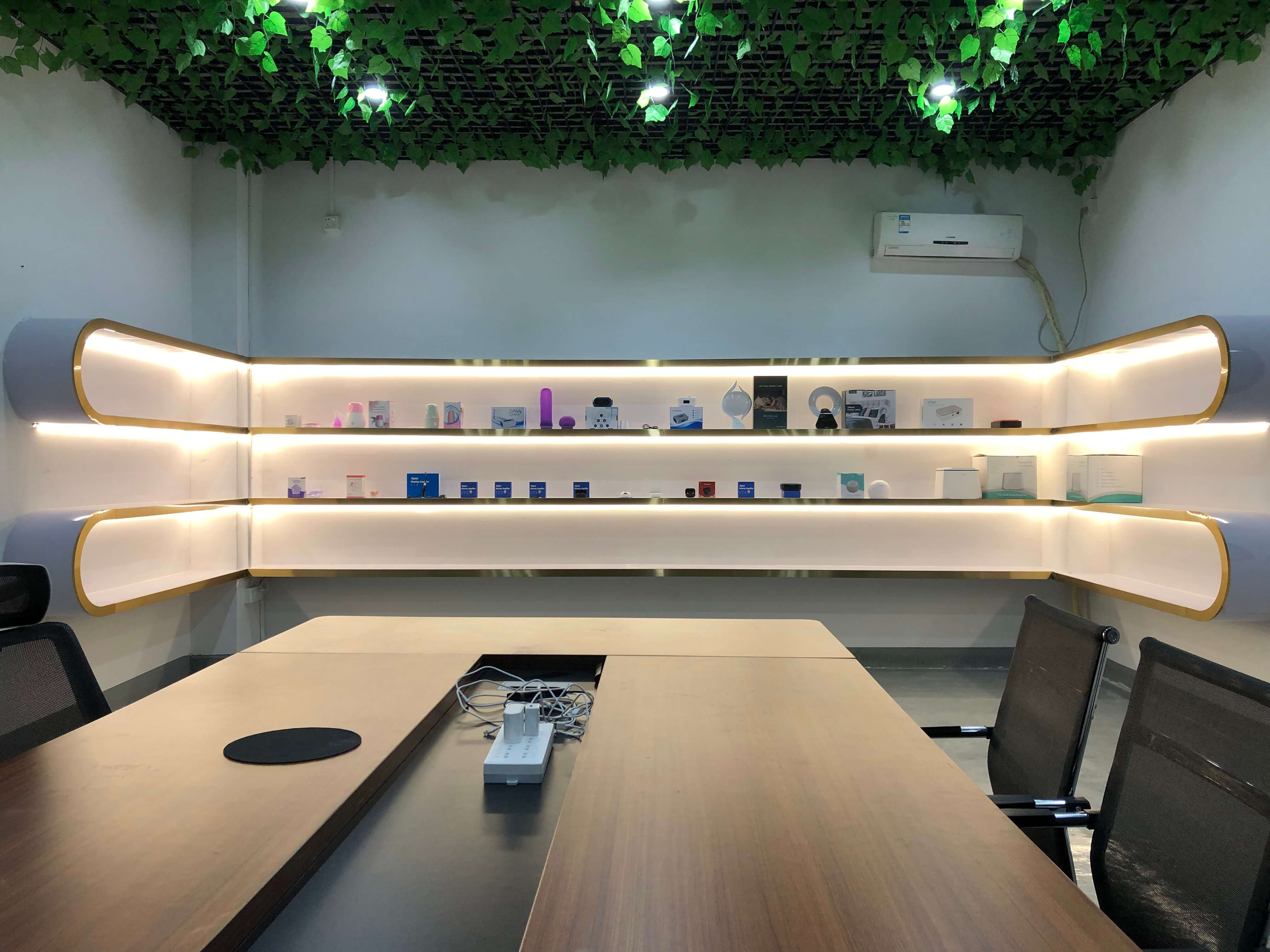 Gold Rose product showroom and meeting space