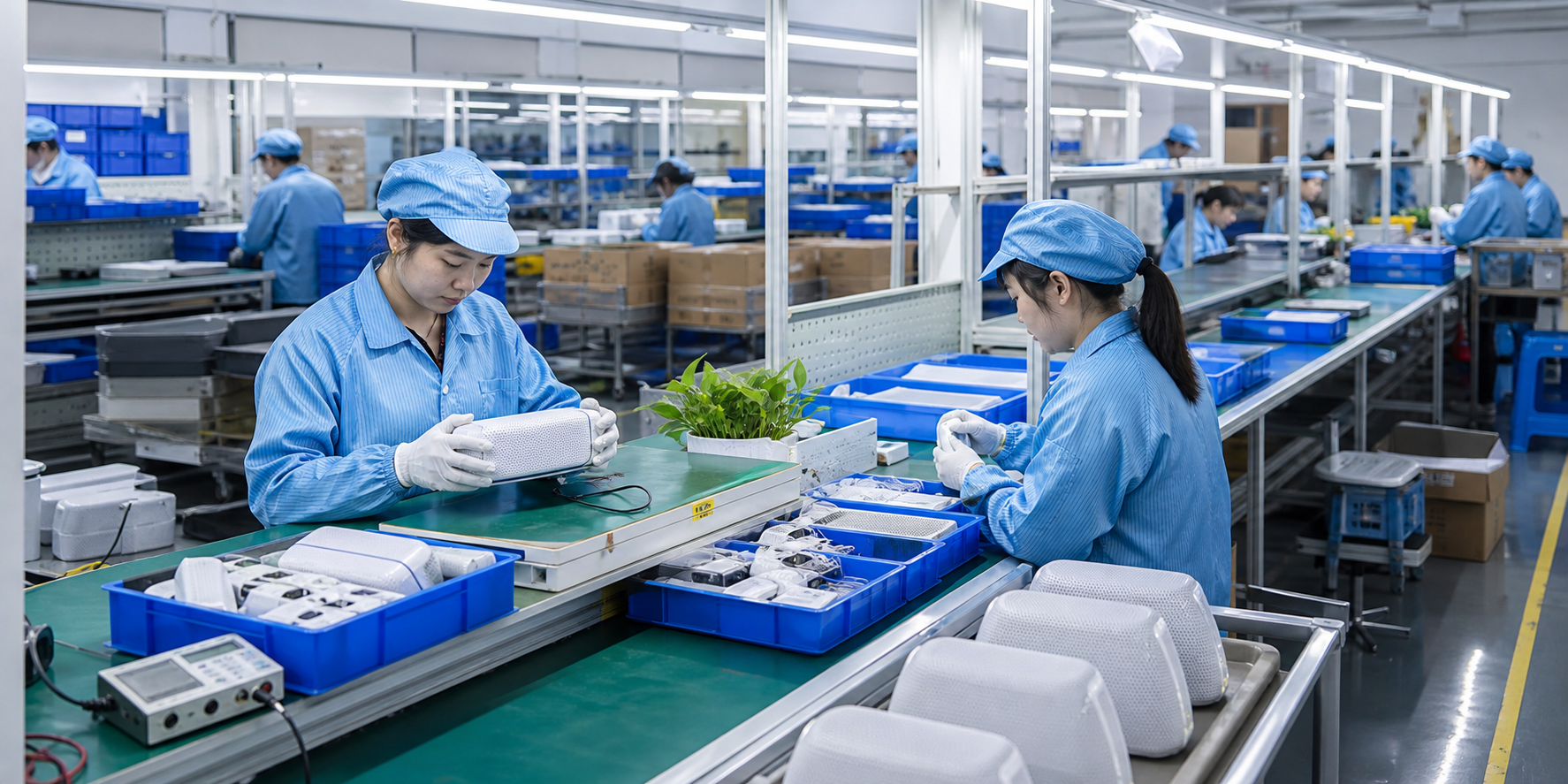 Gold Rose product assembly and quality control