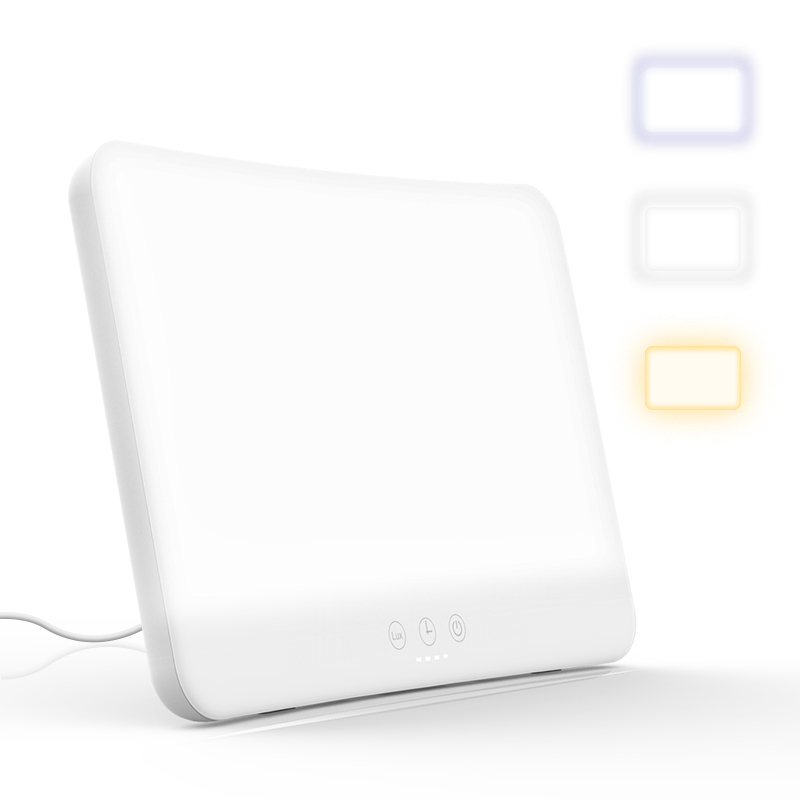 S19 light therapy lamp on a clean white background