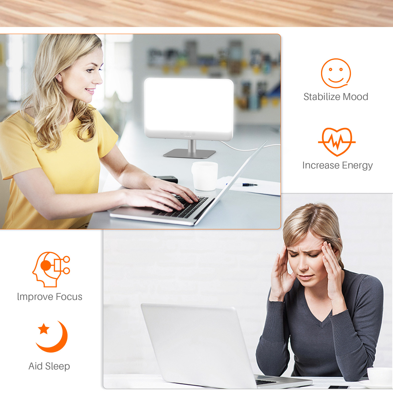 S19 Pro light therapy lamp used across daily wellness routines